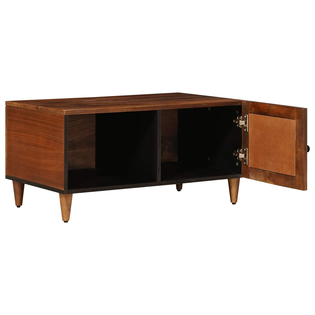 Sofabord Brun 80 x 50 x 40 cm Massivt mangotræ