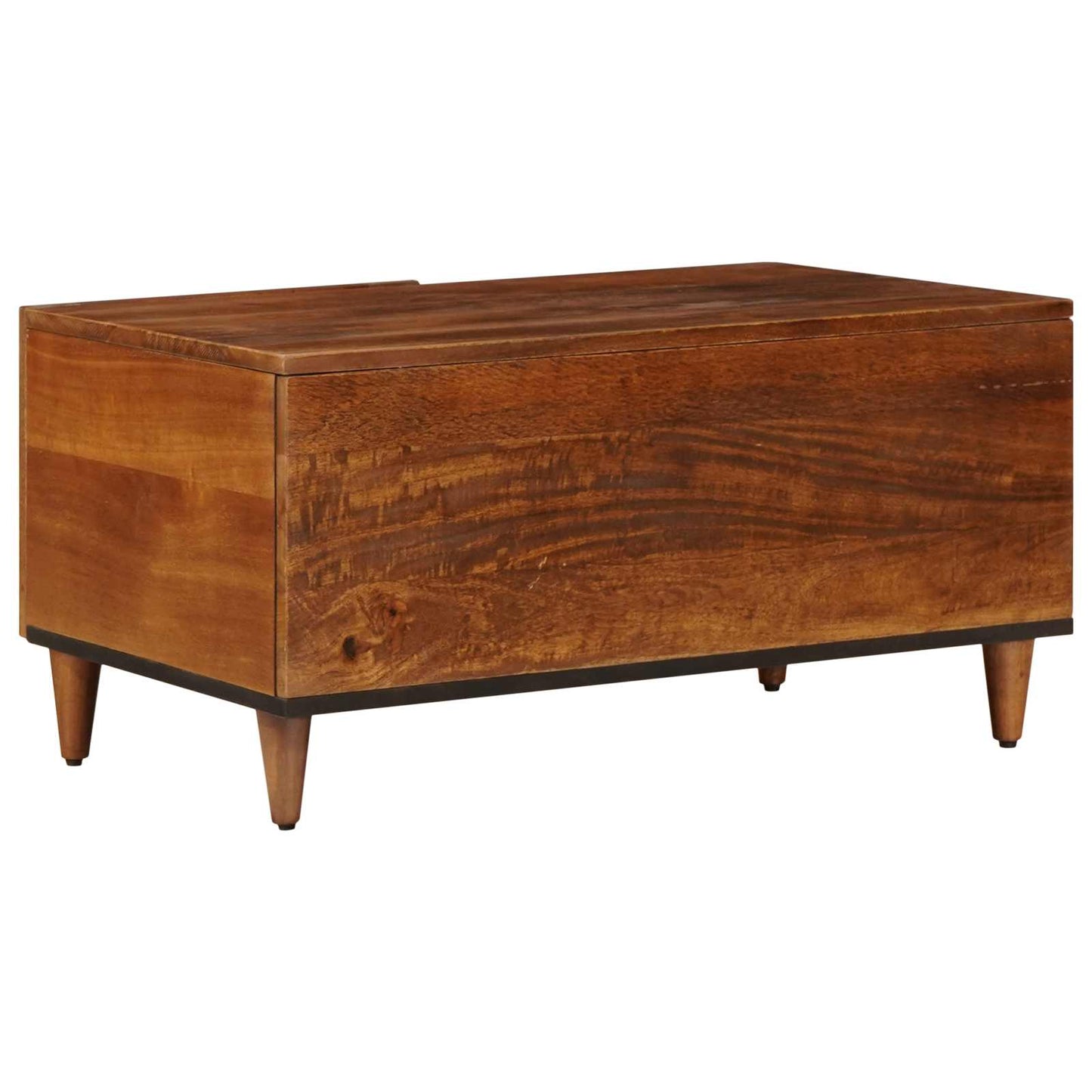 Sofabord Brun 80 x 50 x 40 cm Massivt mangotræ
