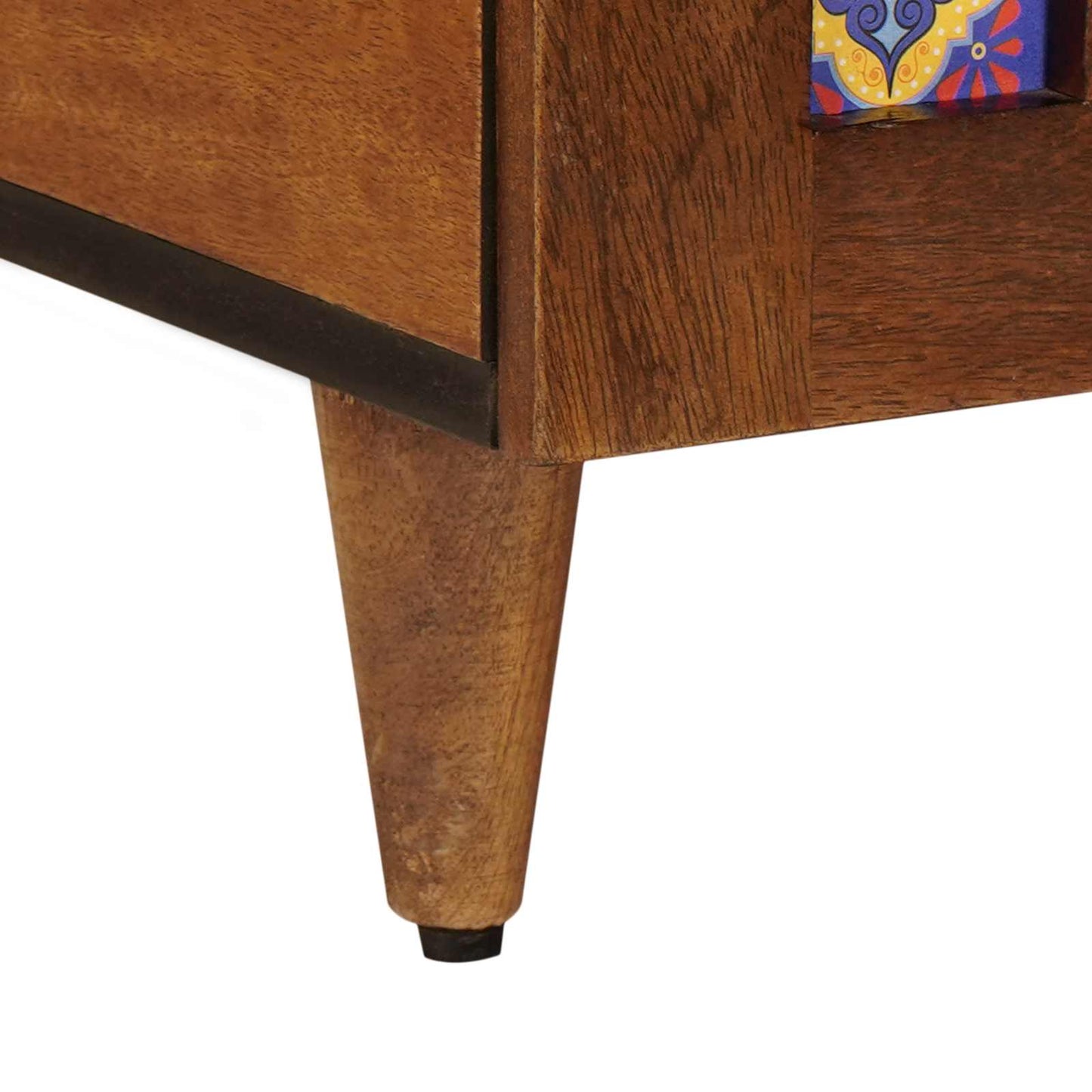 Sofabord Brun 100 x 54 x 40 cm Massivt mangotræ