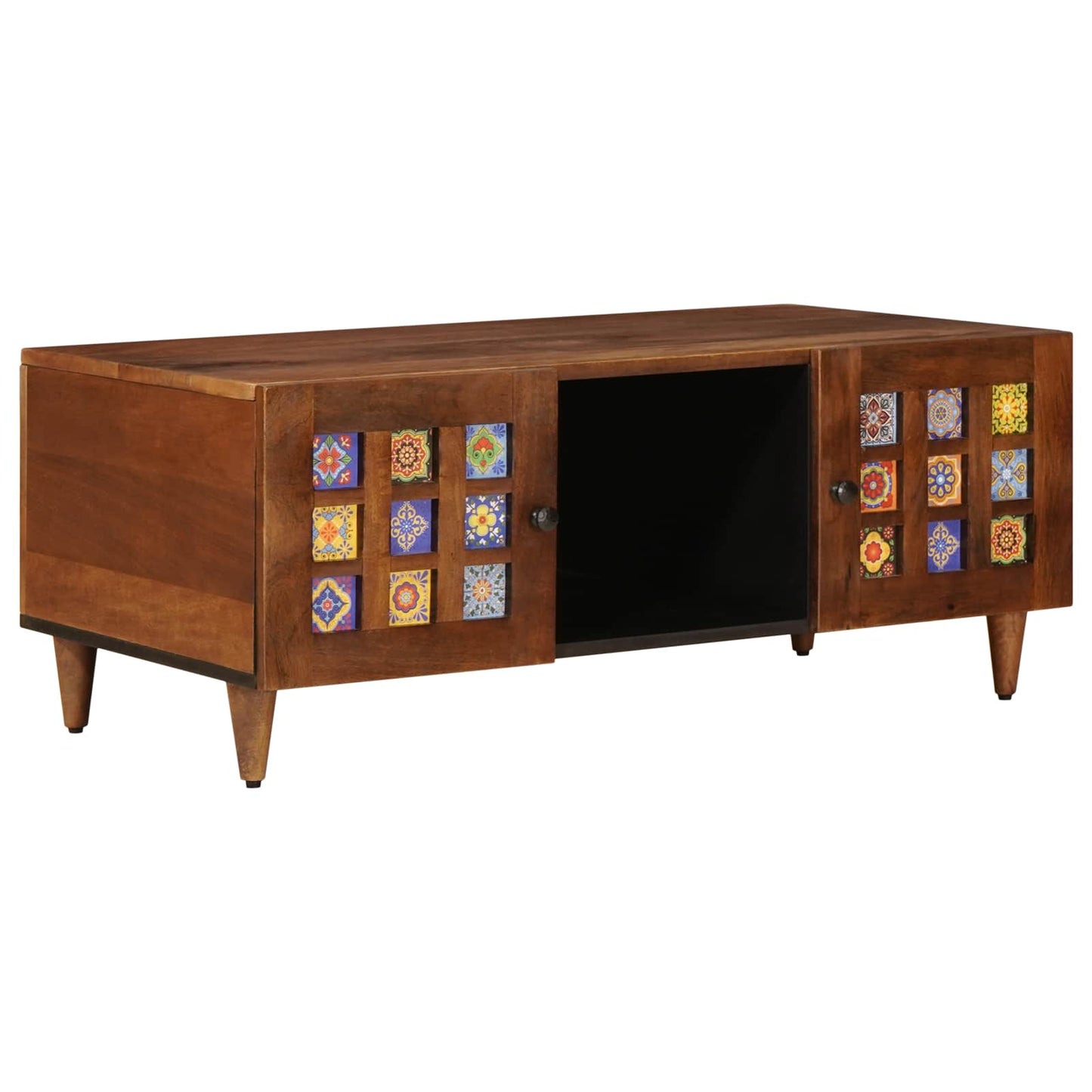 Sofabord Brun 100 x 54 x 40 cm Massivt mangotræ