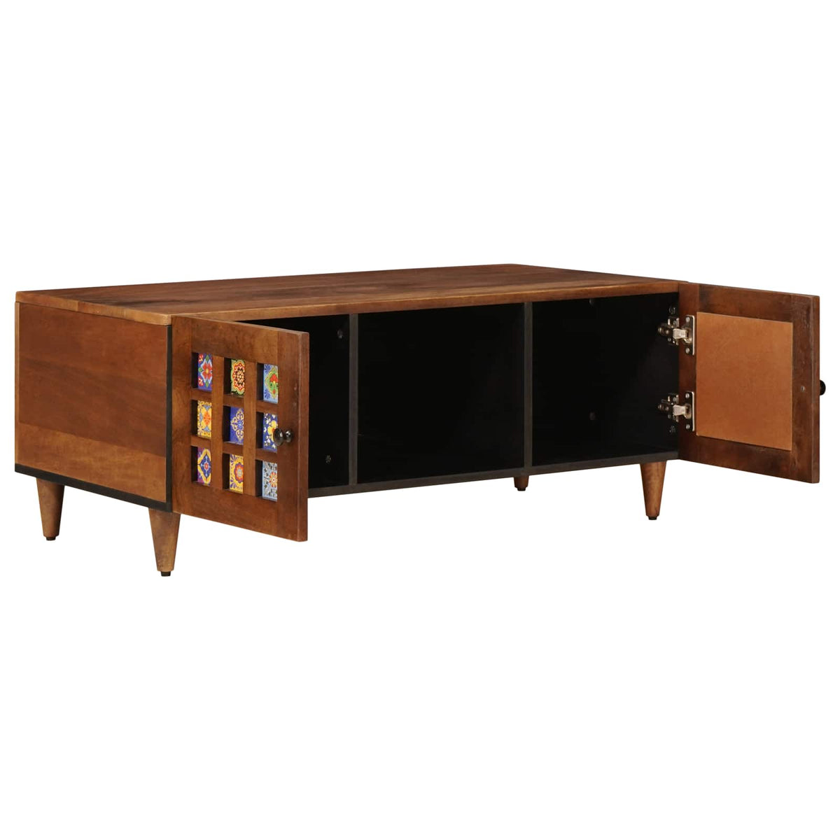Sofabord Brun 100 x 54 x 40 cm Massivt mangotræ