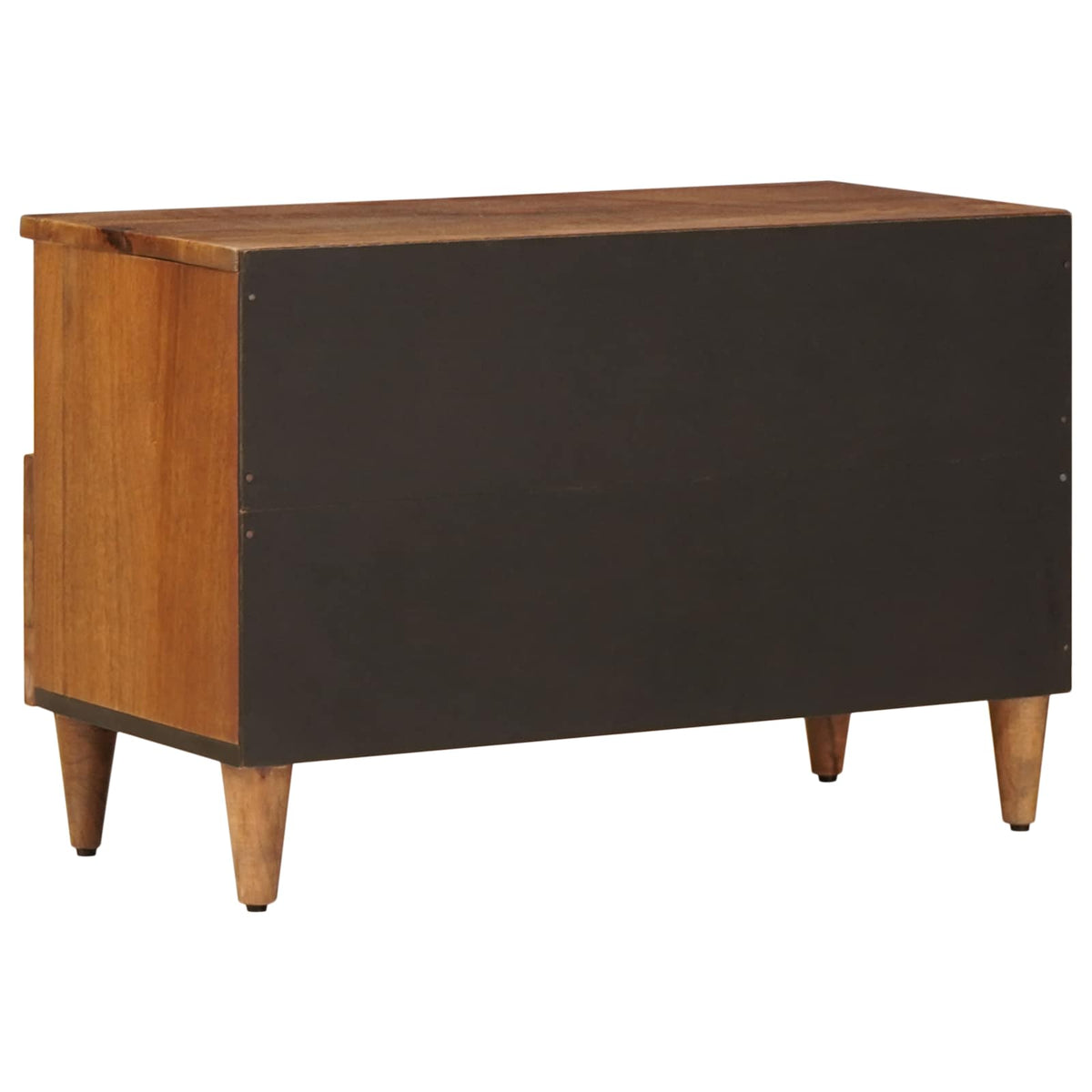 Sofabord med skuffe Brun 80 x 54 x 40 cm Massivt mangotræ