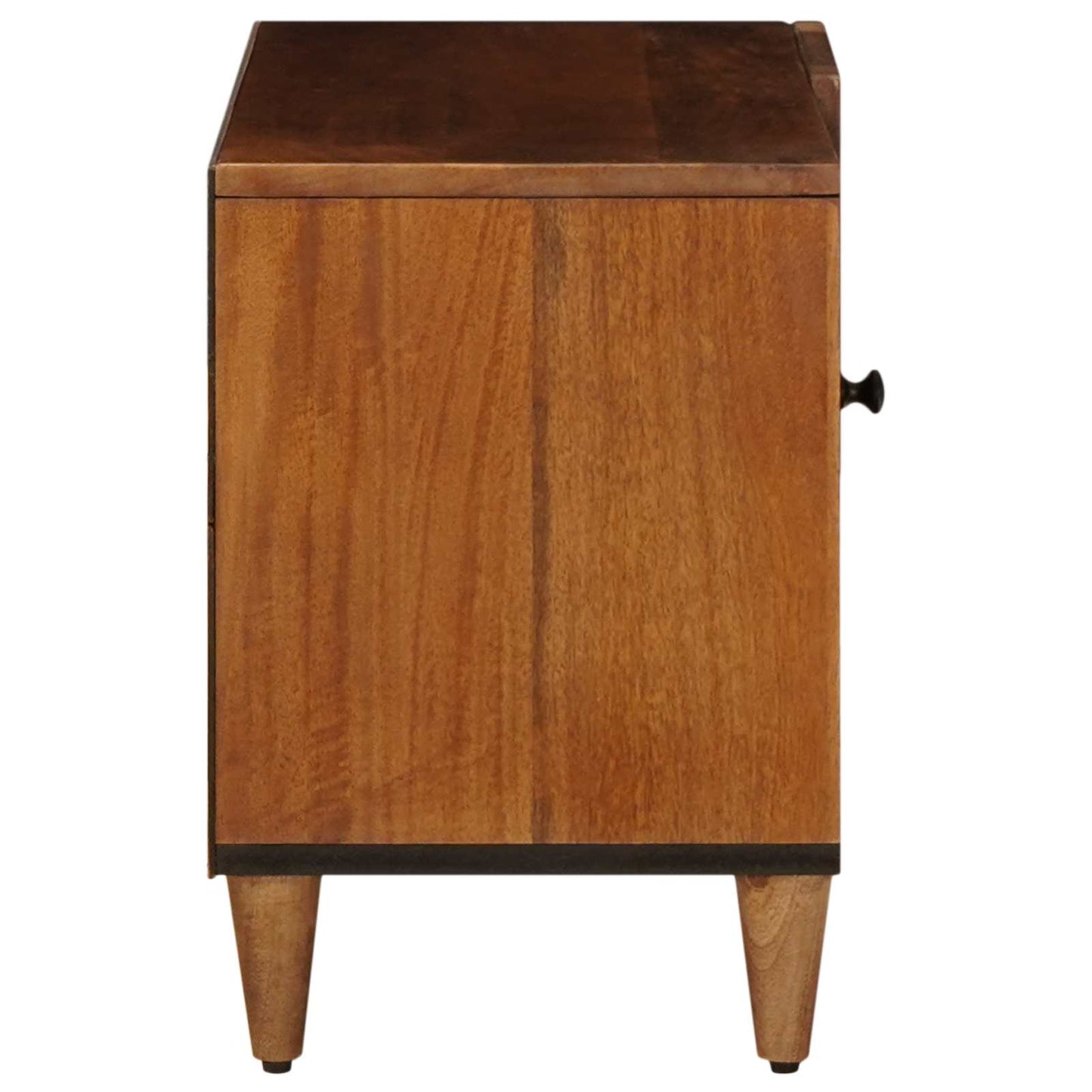 TV-skab med opbevaring Valnød 80 x 33 x 46 cm Massivt mangotræ