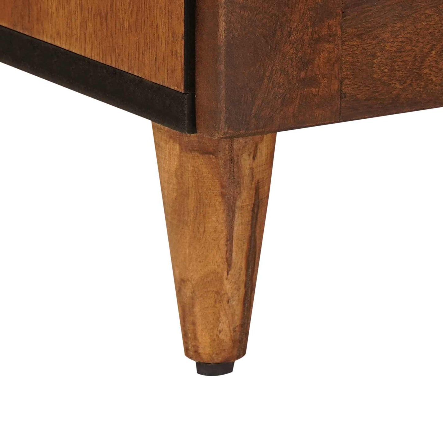 Sideboard med dør Valnød 40 x 33 x 75 cm Massivt mangotræ