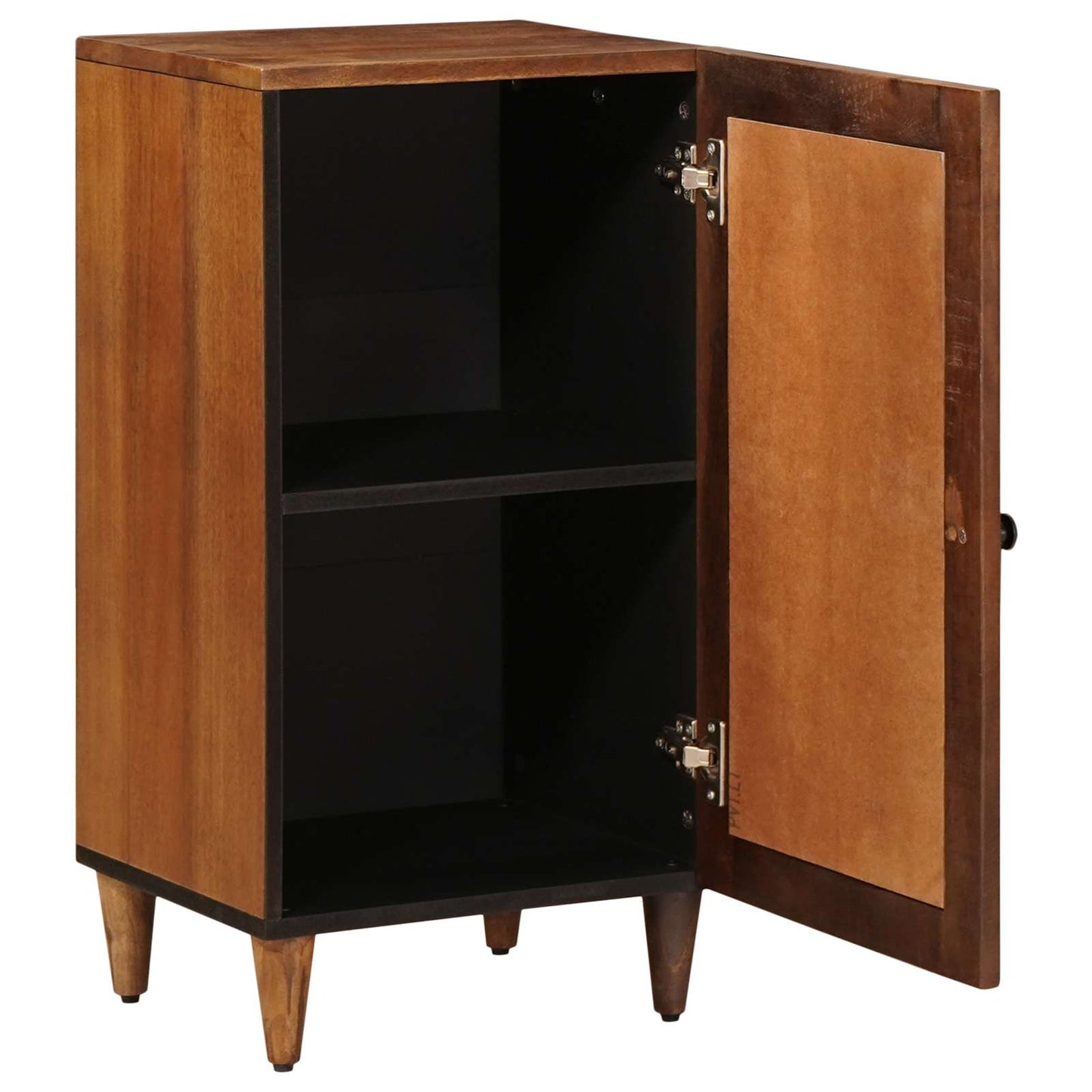 Sideboard med dør Valnød 40 x 33 x 75 cm Massivt mangotræ