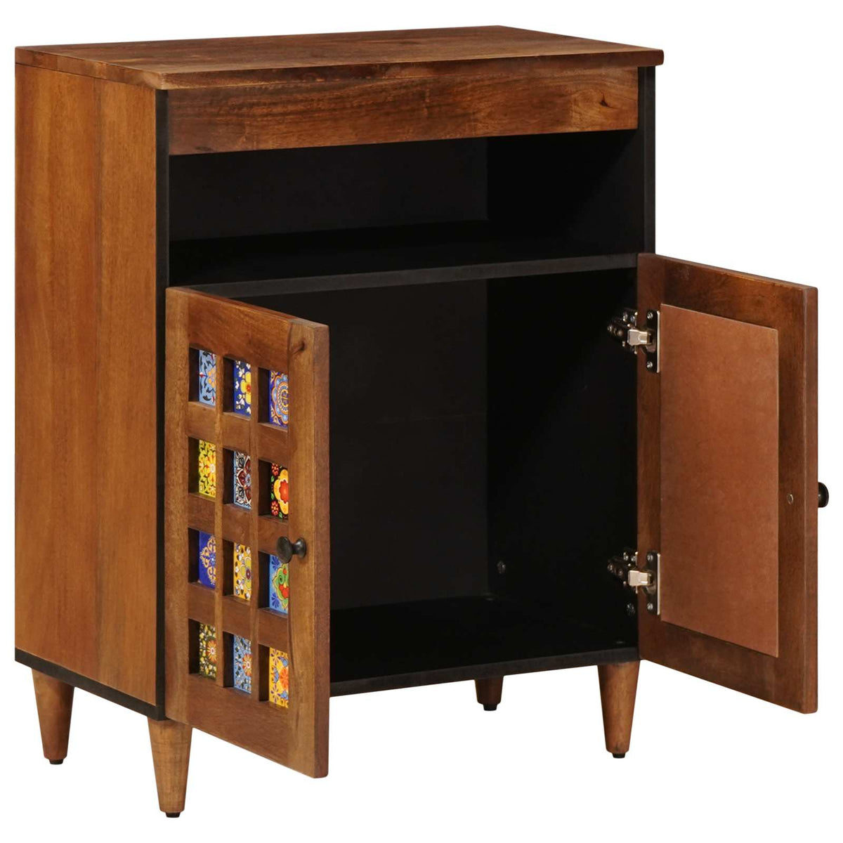 Sideboard Valnød 60 x 33 x 75 cm Massivt mangotræ