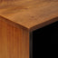 Sideboard med dør Valnød 80 x 33 x 75 cm Massivt mangotræ