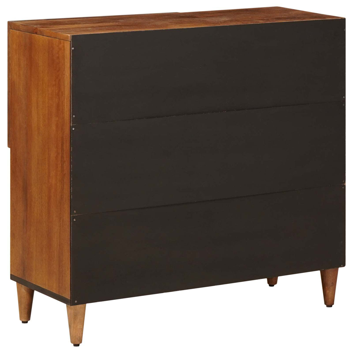 Sideboard med dør Valnød 80 x 33 x 75 cm Massivt mangotræ