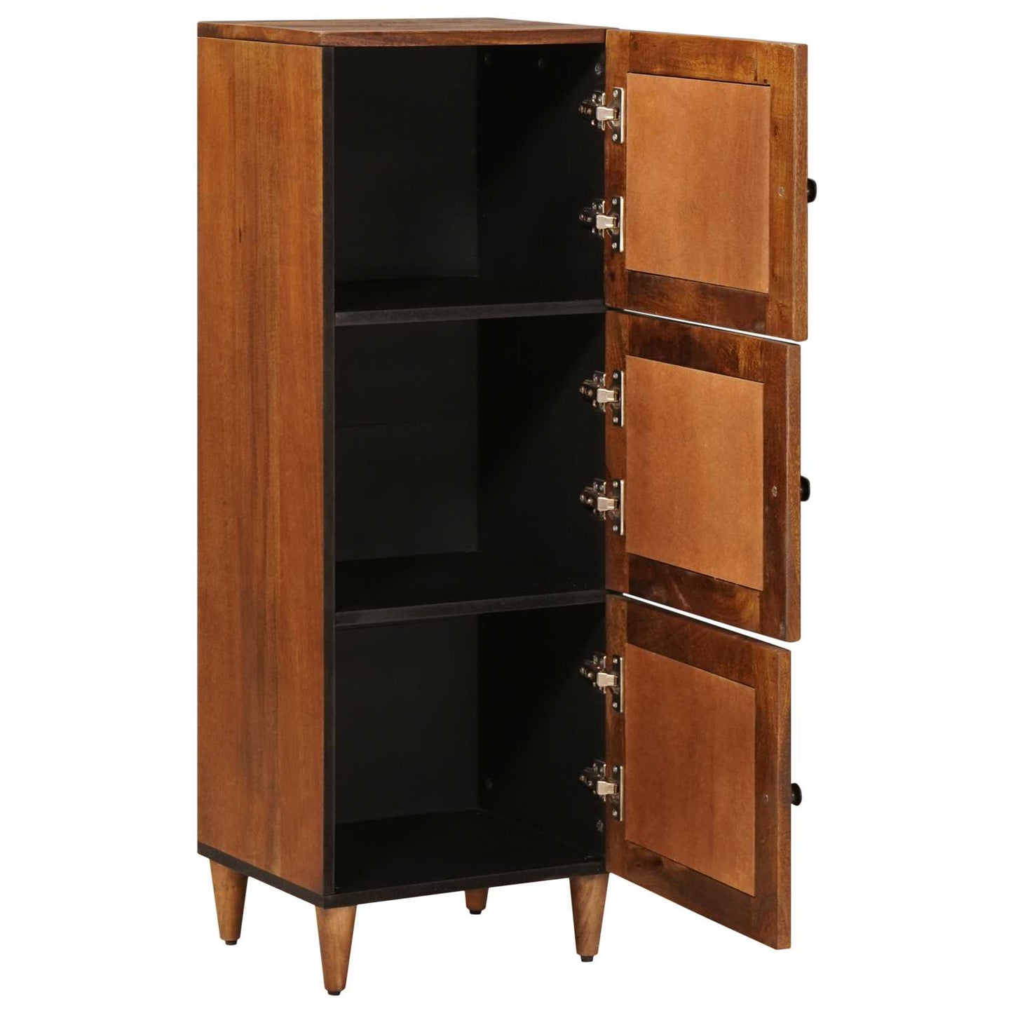 Highboard Valnød 40 x 33 x 110 cm Massivt mangotræ