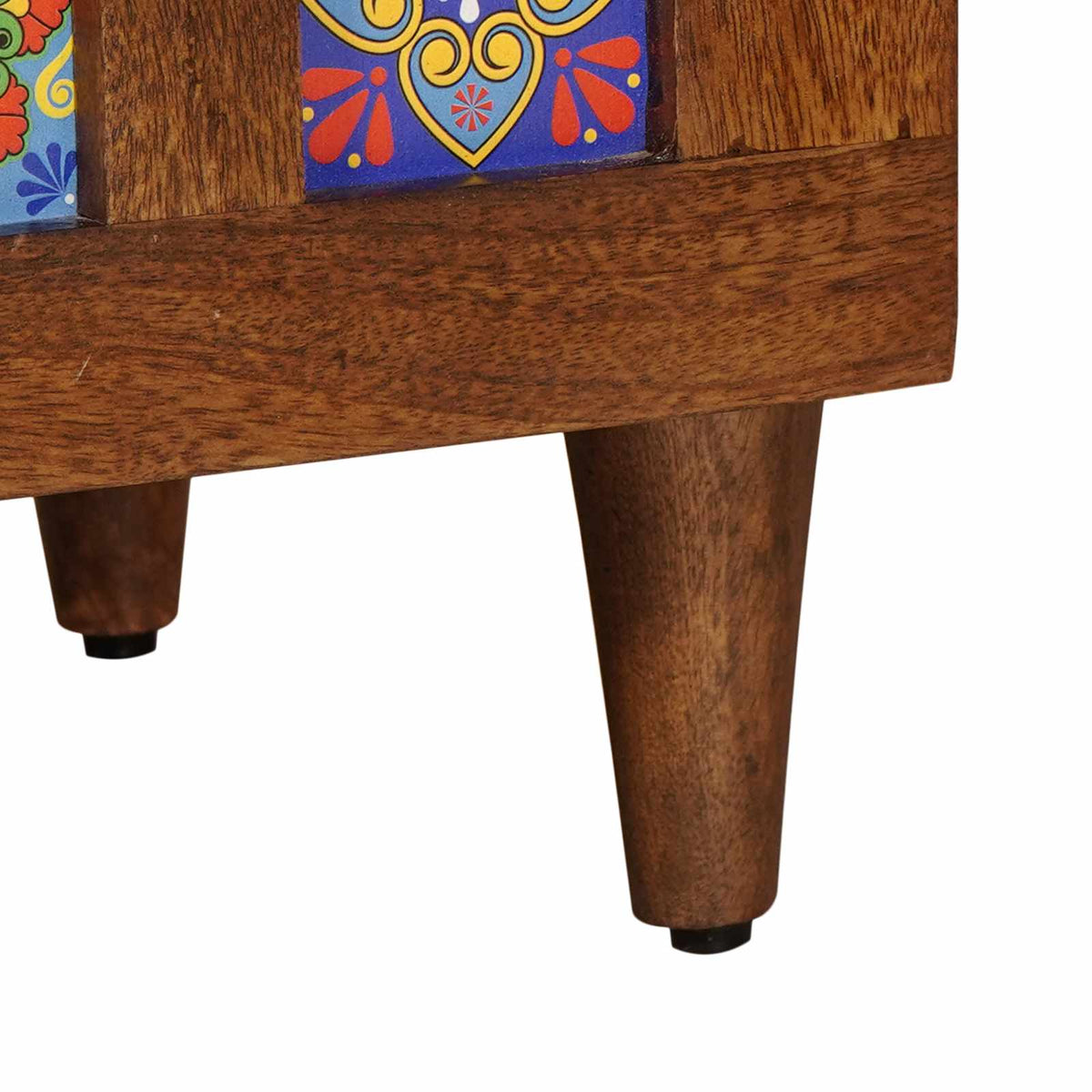 Highboard Valnød 60 x 33,5 x 100 cm Massivt mangotræ