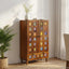 Highboard Valnød 60 x 33,5 x 100 cm Massivt mangotræ