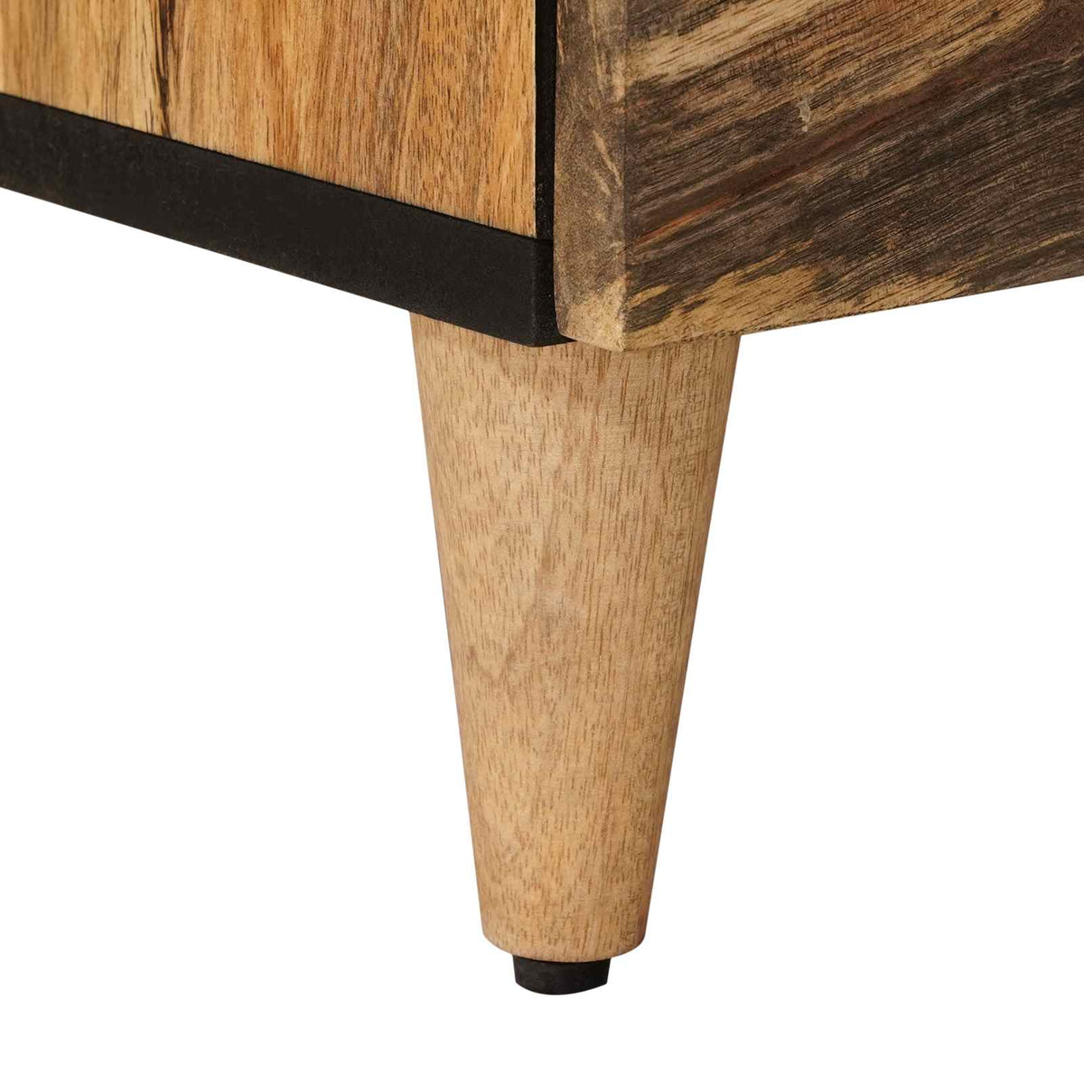 TV-skab Naturfarvet 70 x 33 x 46 cm Massivt mangotræ