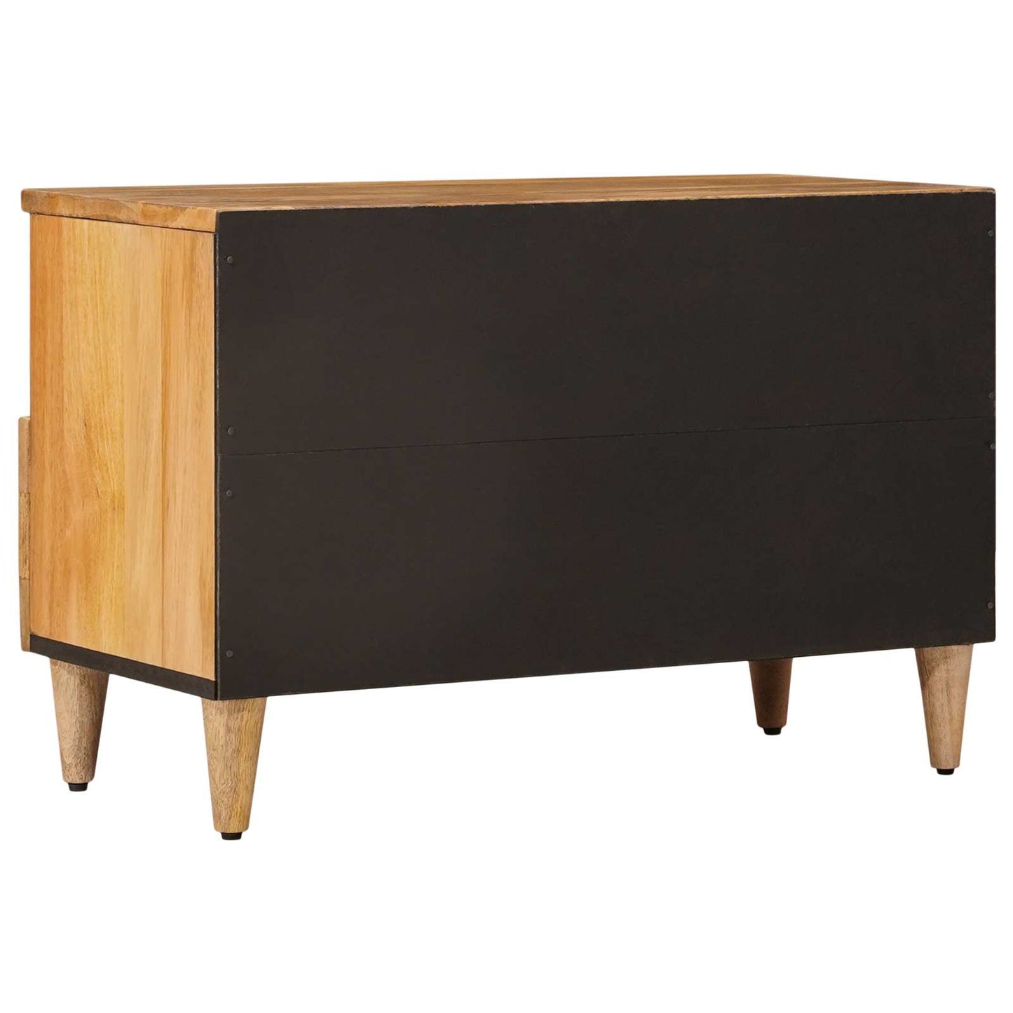 TV-skab Naturfarvet 70 x 33 x 46 cm Massivt mangotræ