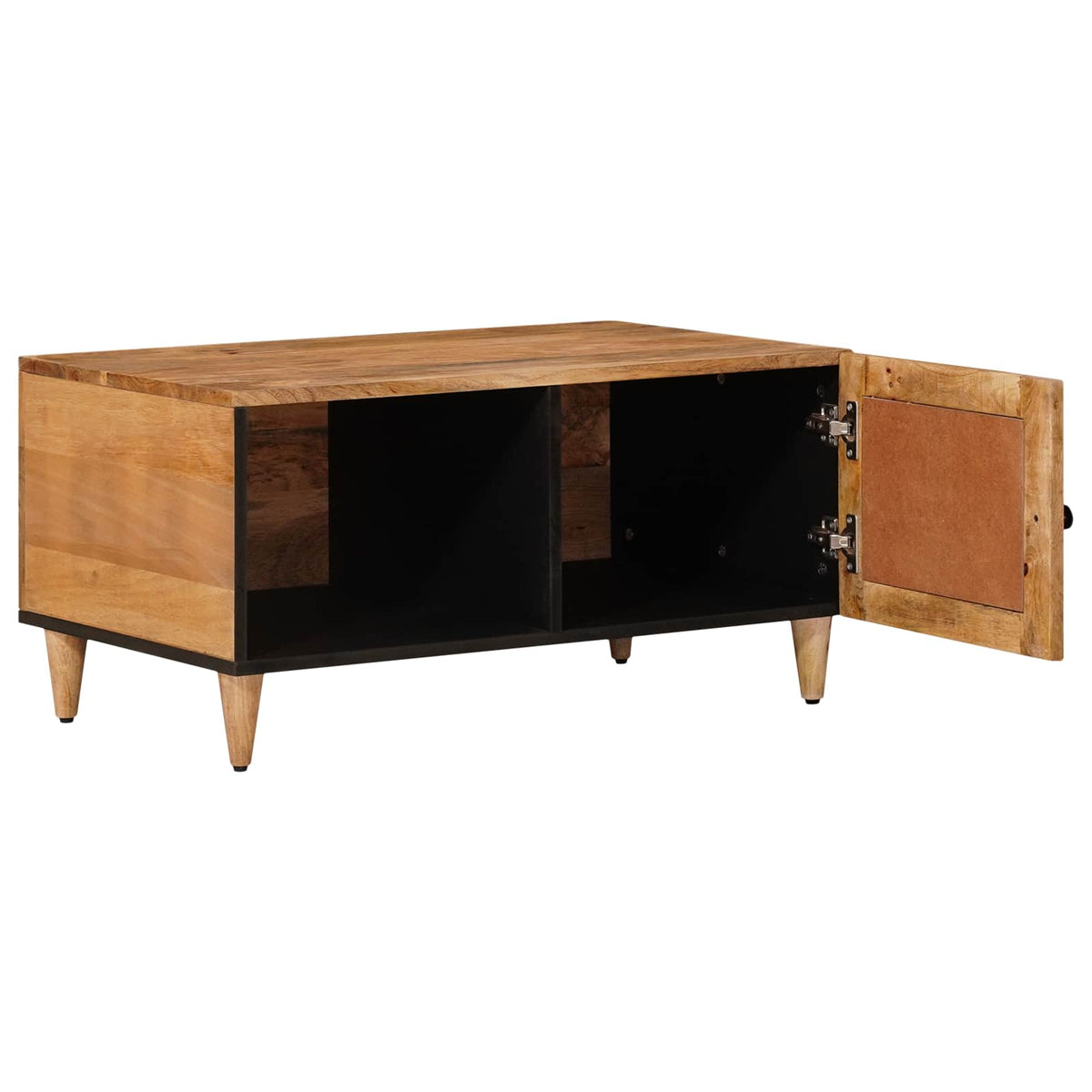 Sofabord Naturfarvet 80 x 50 x 40 cm Massivt mangotræ