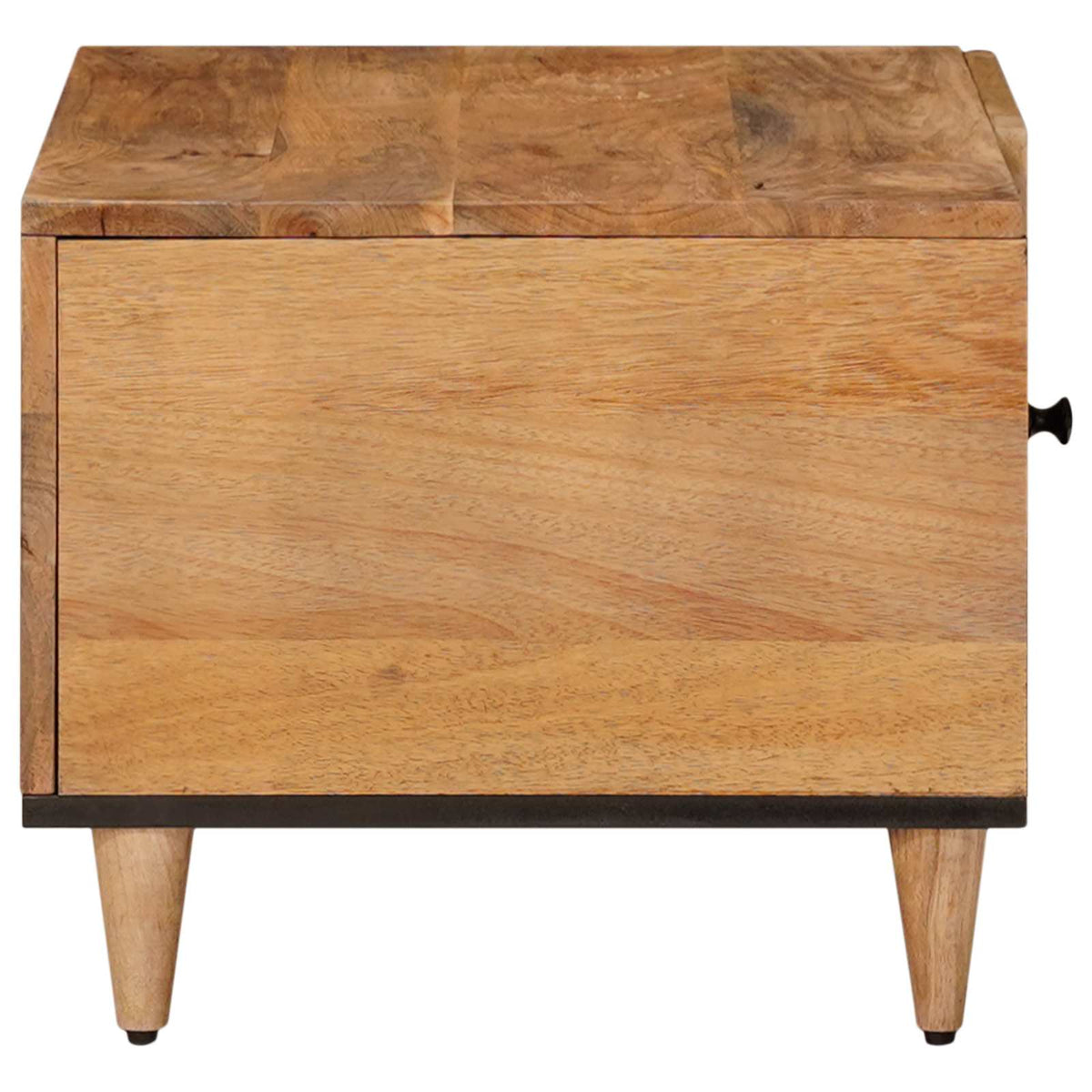 Sofabord Naturfarvet 80 x 50 x 40 cm Massivt mangotræ