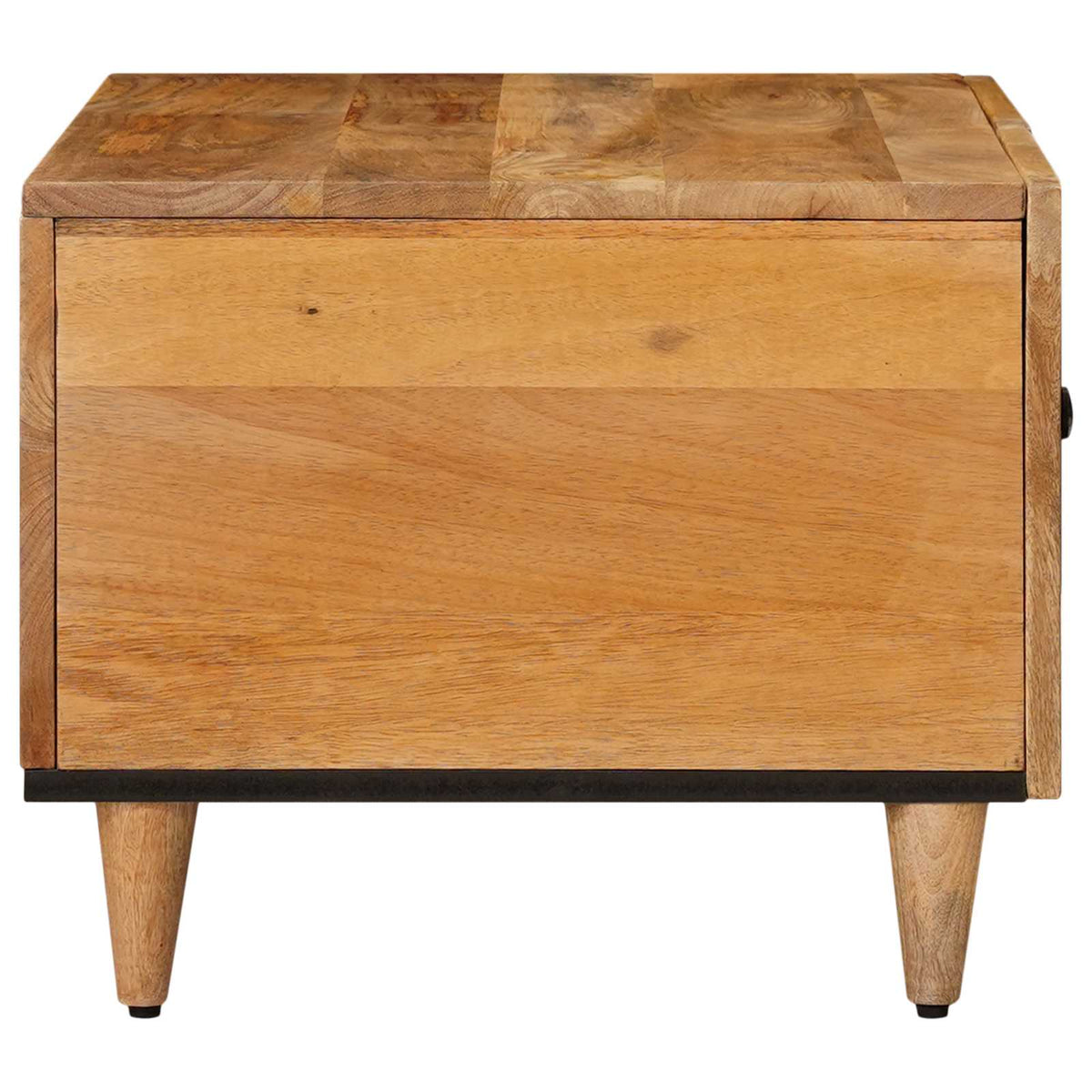 Sofabord Naturfarvet 80 x 50 x 40 cm Massivt mangotræ