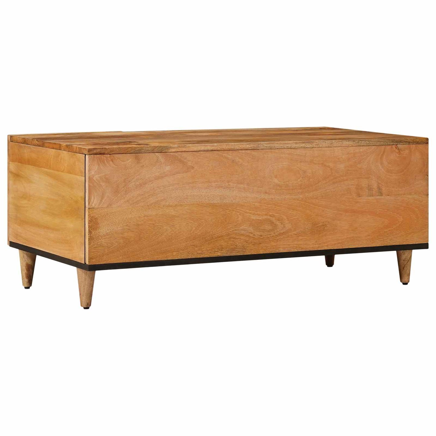 Sofabord Naturfarvet 100 x 54 x 40 cm Massivt mangotræ