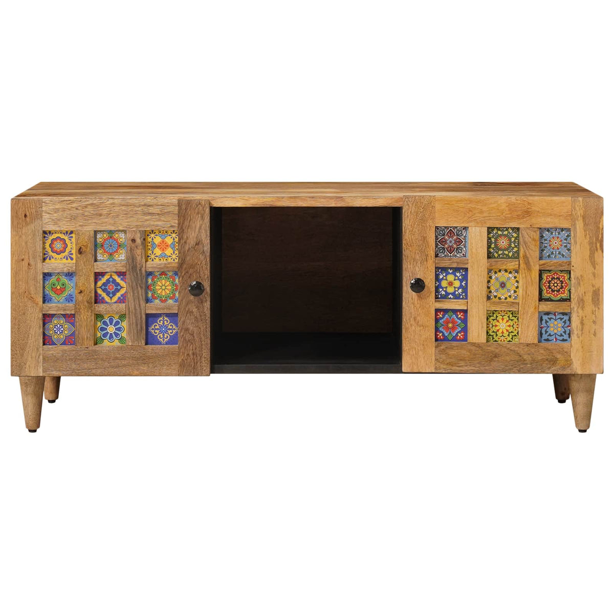 Sofabord Naturfarvet 100 x 54 x 40 cm Massivt mangotræ