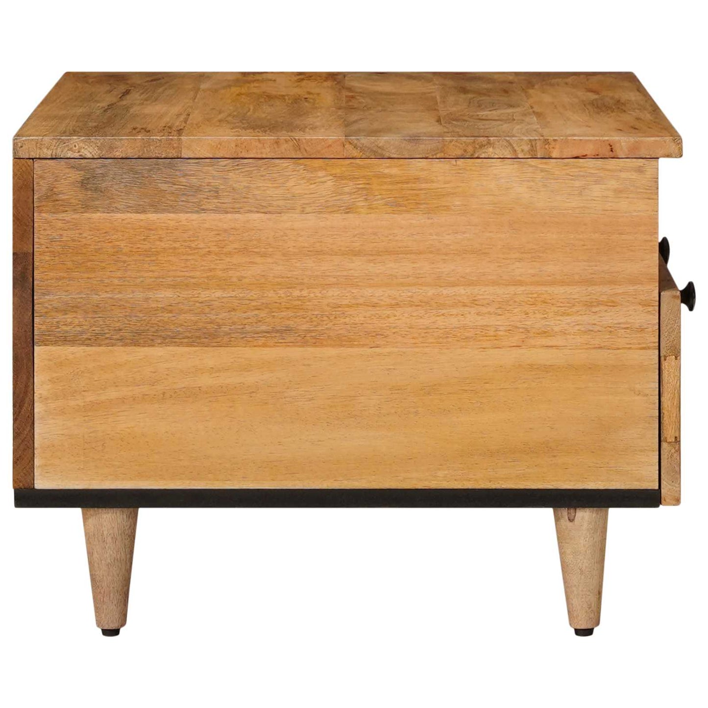 Sofabord Naturfarvet 80 x 54 x 40 cm Massivt mangotræ