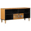 TV-skab med hylde Naturfarvet 100 x 33 x 46 cm Massivt mangotræ