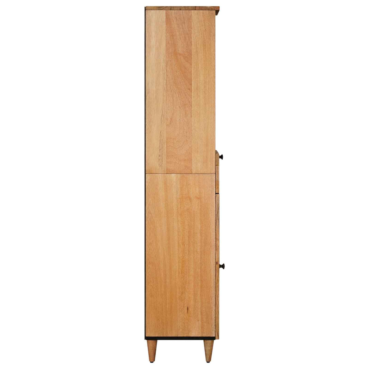 Badeværelsesskab Naturfarvet 38 x 33 x 160 cm Massivt mangotræ