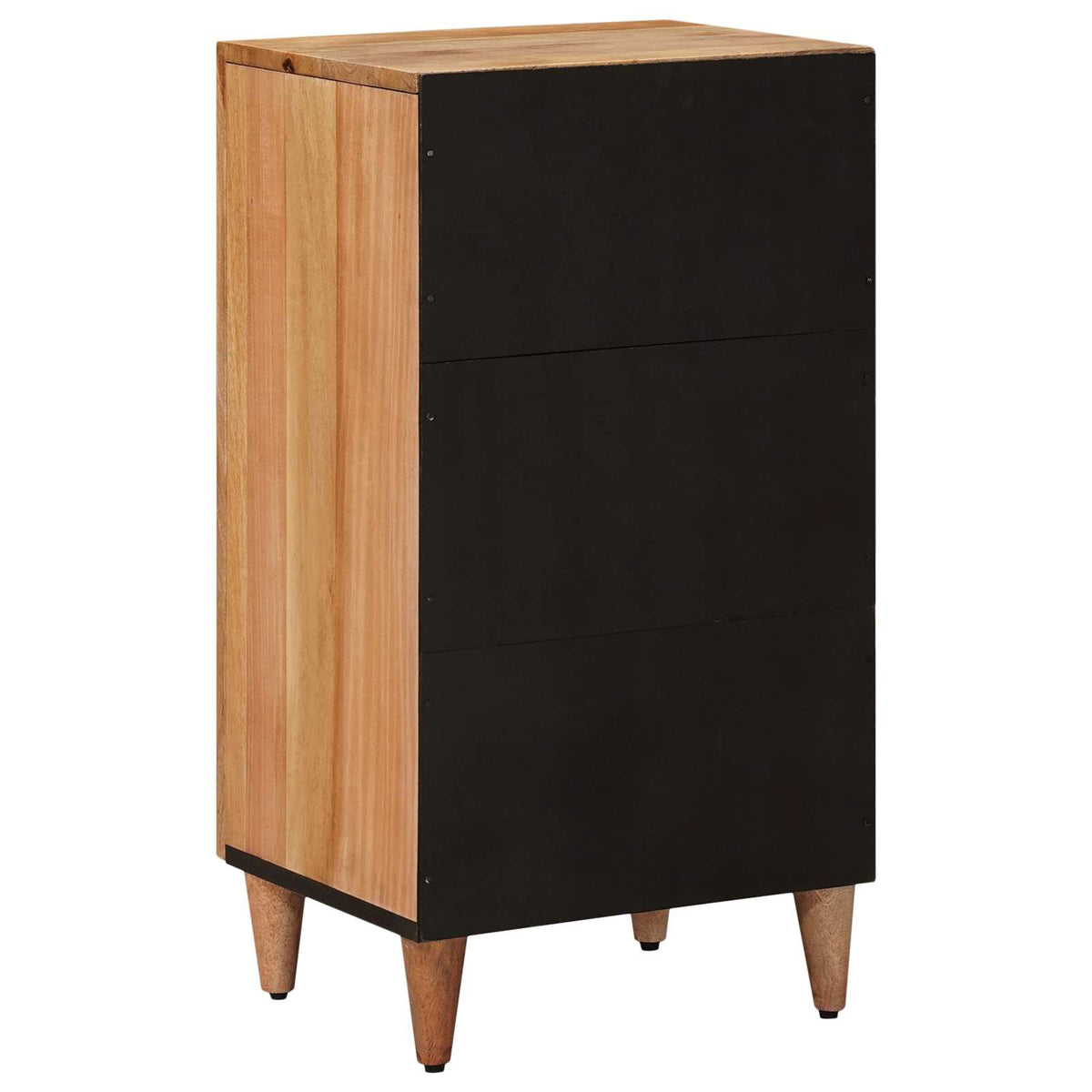 Sideboard med dør Naturfarvet 40 x 33 x 75 cm Massivt mangotræ