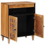 Sideboard Naturfarvet 60 x 33 x 75 cm Massivt mangotræ