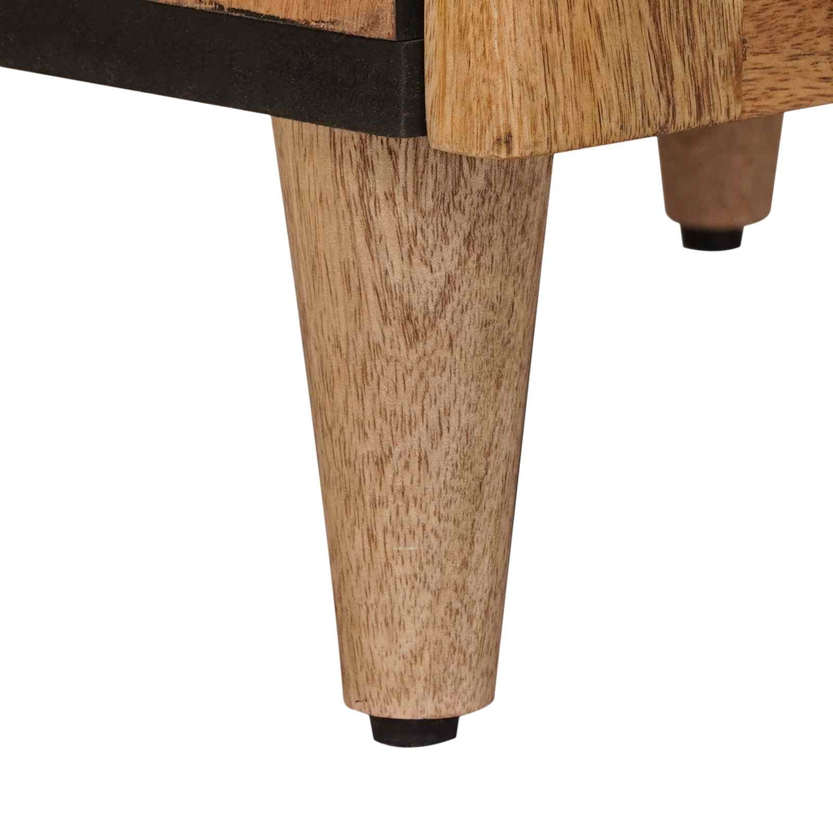Highboard Naturfarvet 40 x 33 x 110 cm Massivt mangotræ