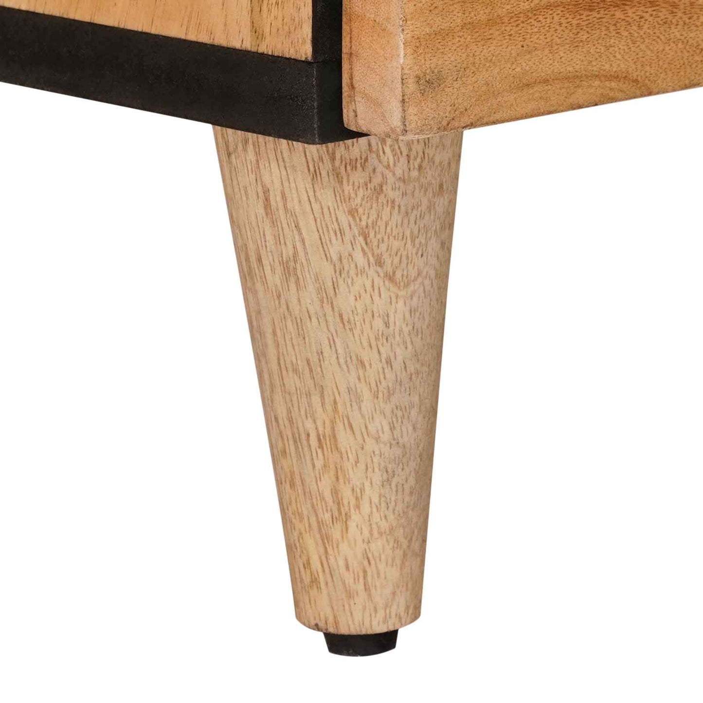 Highboard Naturfarvet 60 x 33,5 x 100 cm Massivt mangotræ