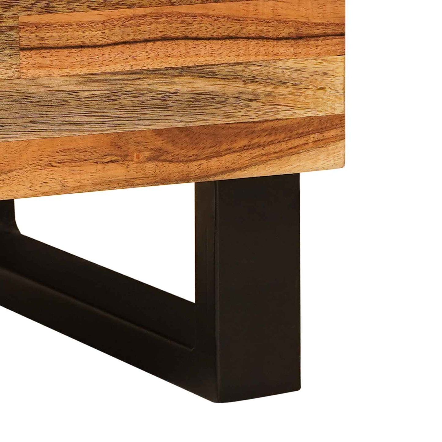 TV-skab med opbevaring Brun 70 x 33 x 46 cm Massivt mangotræ