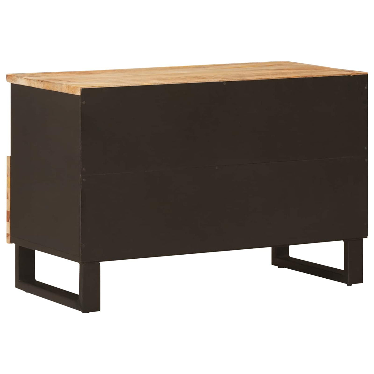 TV-skab med opbevaring Brun 70 x 33 x 46 cm Massivt mangotræ