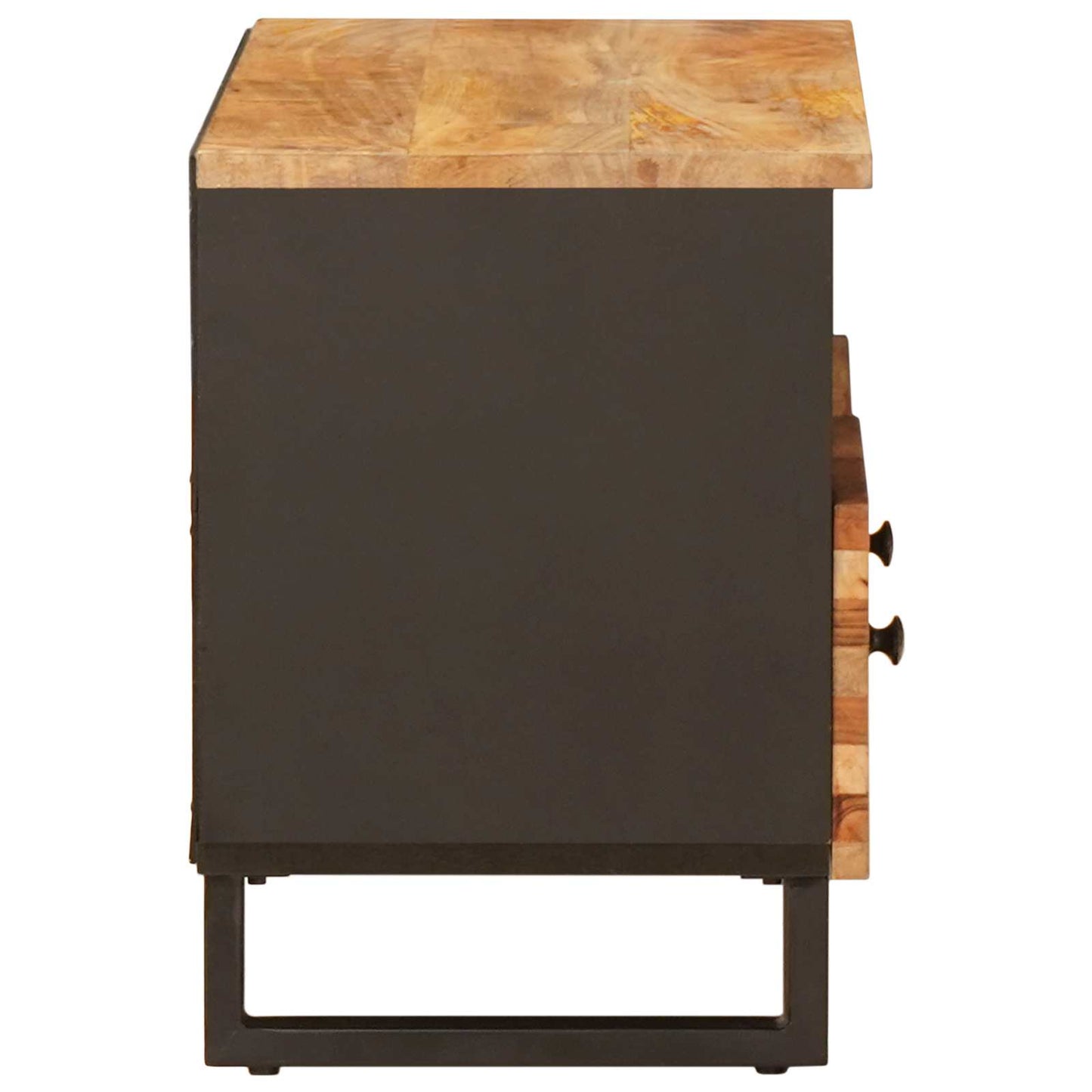 TV-skab med opbevaring Brun 70 x 33 x 46 cm Massivt mangotræ