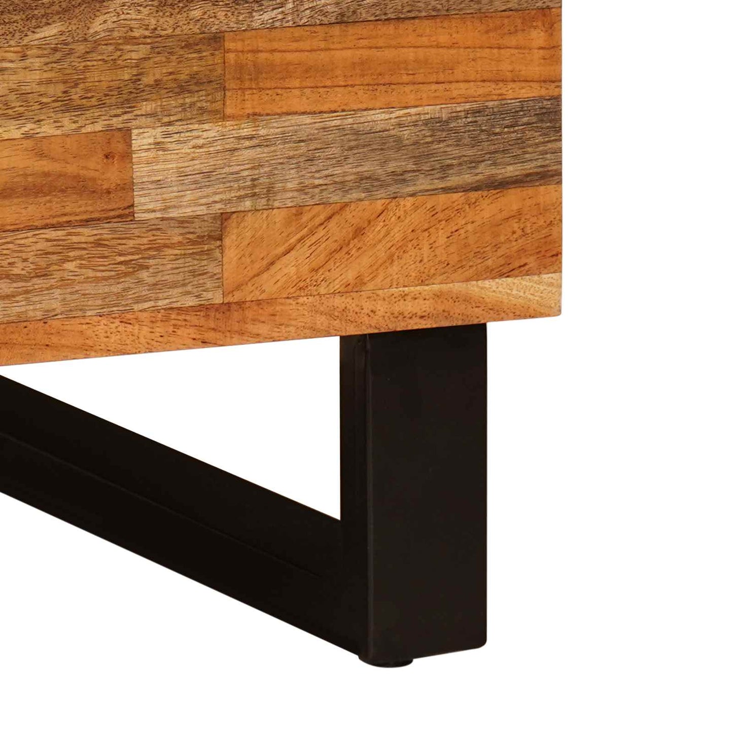 Sofabord Brun 80 x 50 x 40 cm Massivt mangotræ