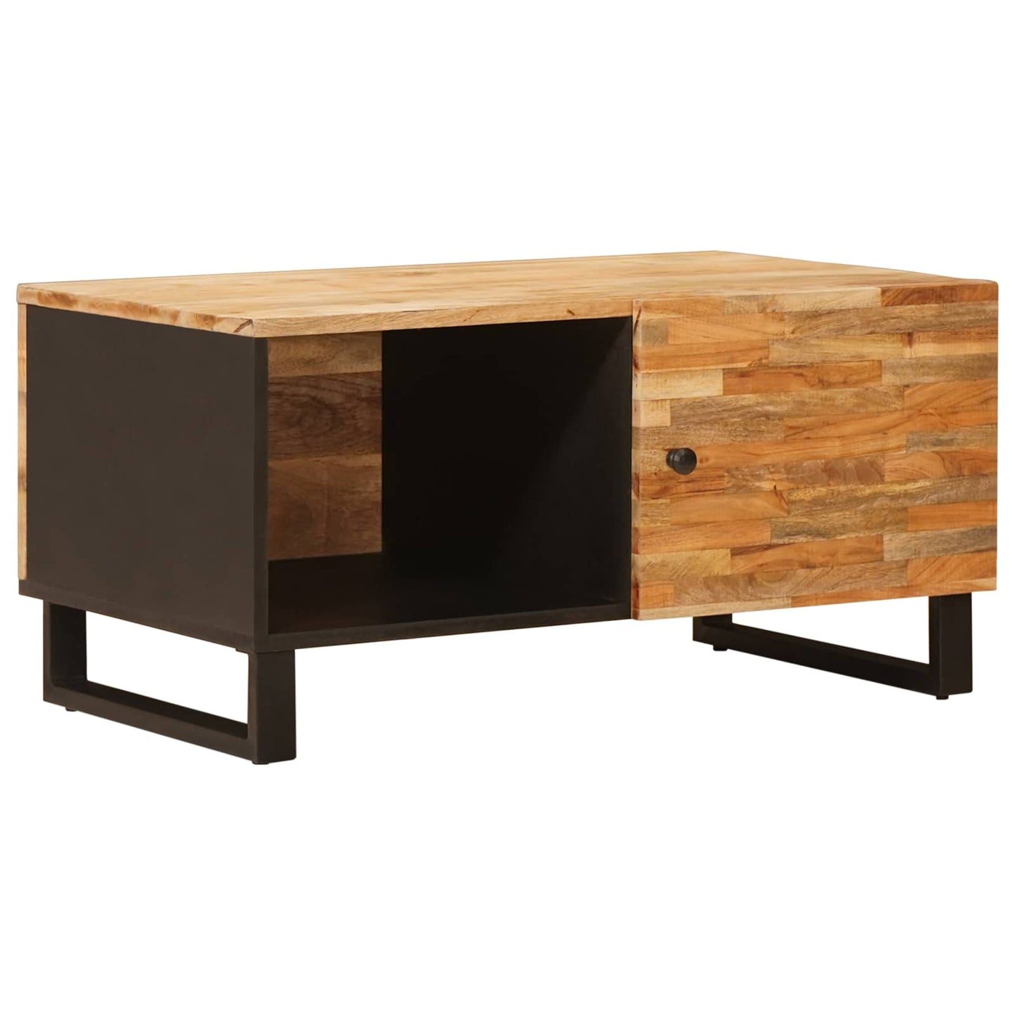 Sofabord Brun 80 x 50 x 40 cm Massivt mangotræ