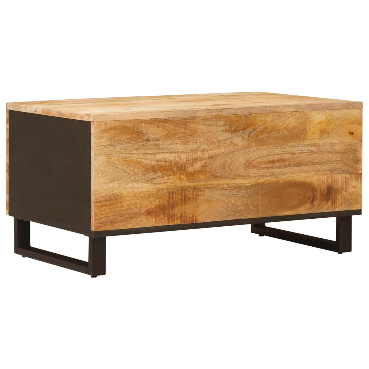 Sofabord Brun 80 x 50 x 40 cm Massivt mangotræ