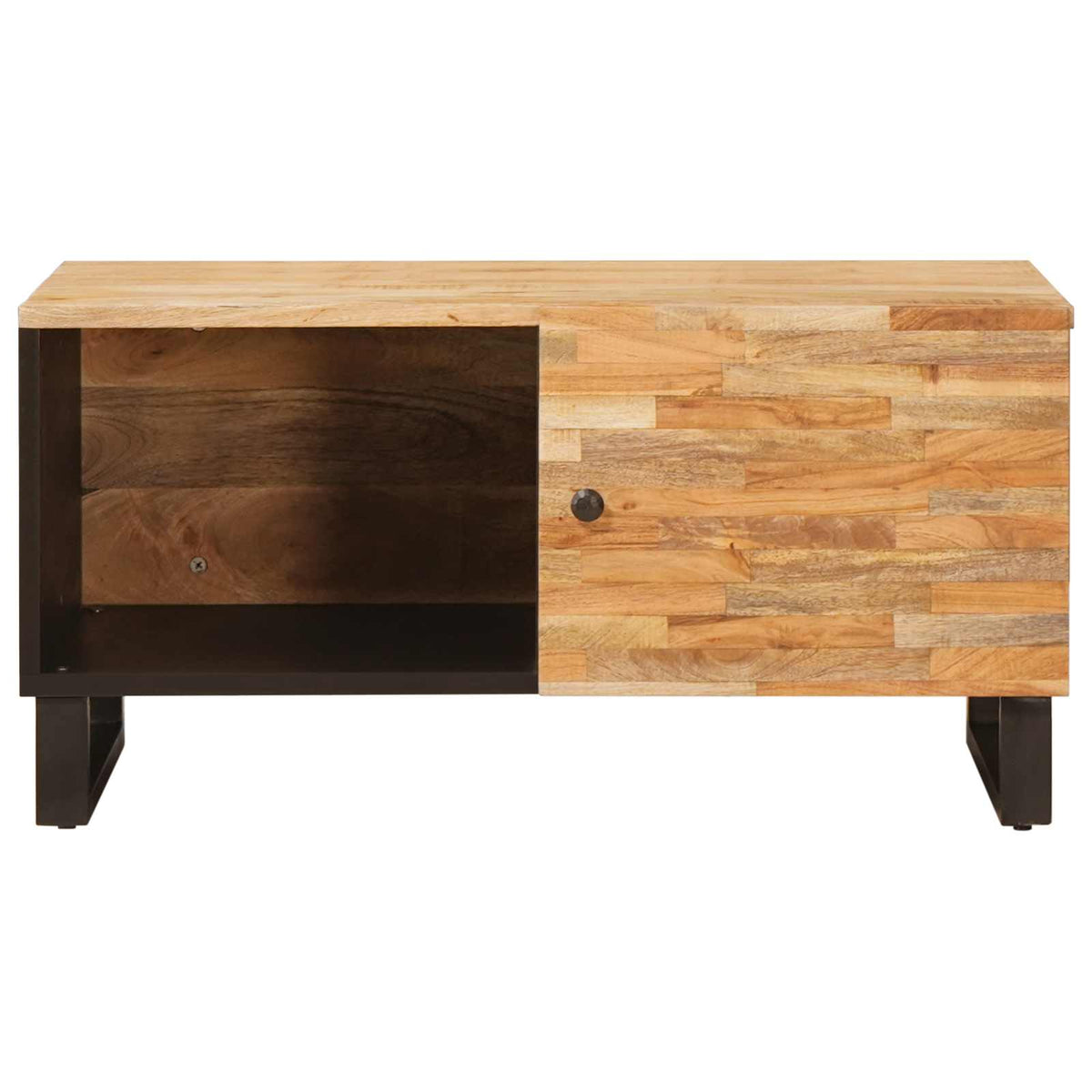 Sofabord Brun 80 x 50 x 40 cm Massivt mangotræ