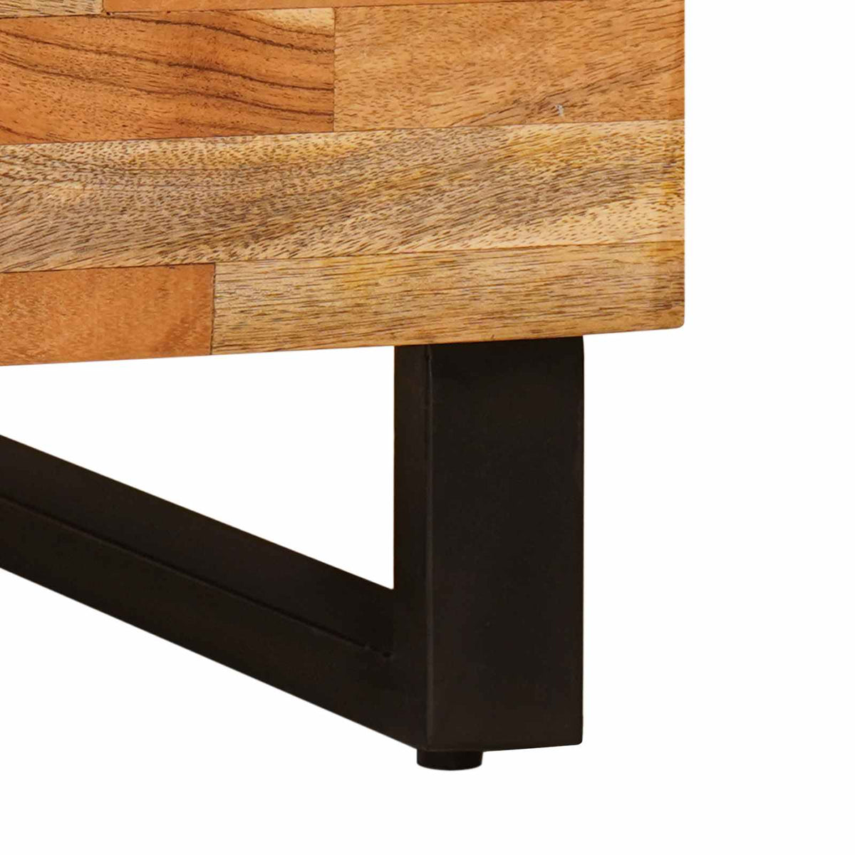 Sofabord Brun 80 x 50 x 40 cm Massivt mangotræ