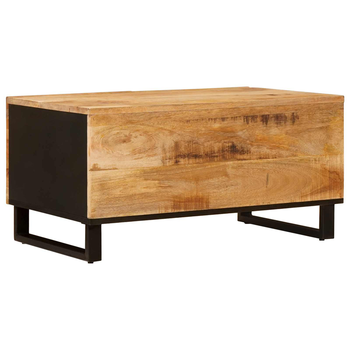 Sofabord Brun 80 x 50 x 40 cm Massivt mangotræ
