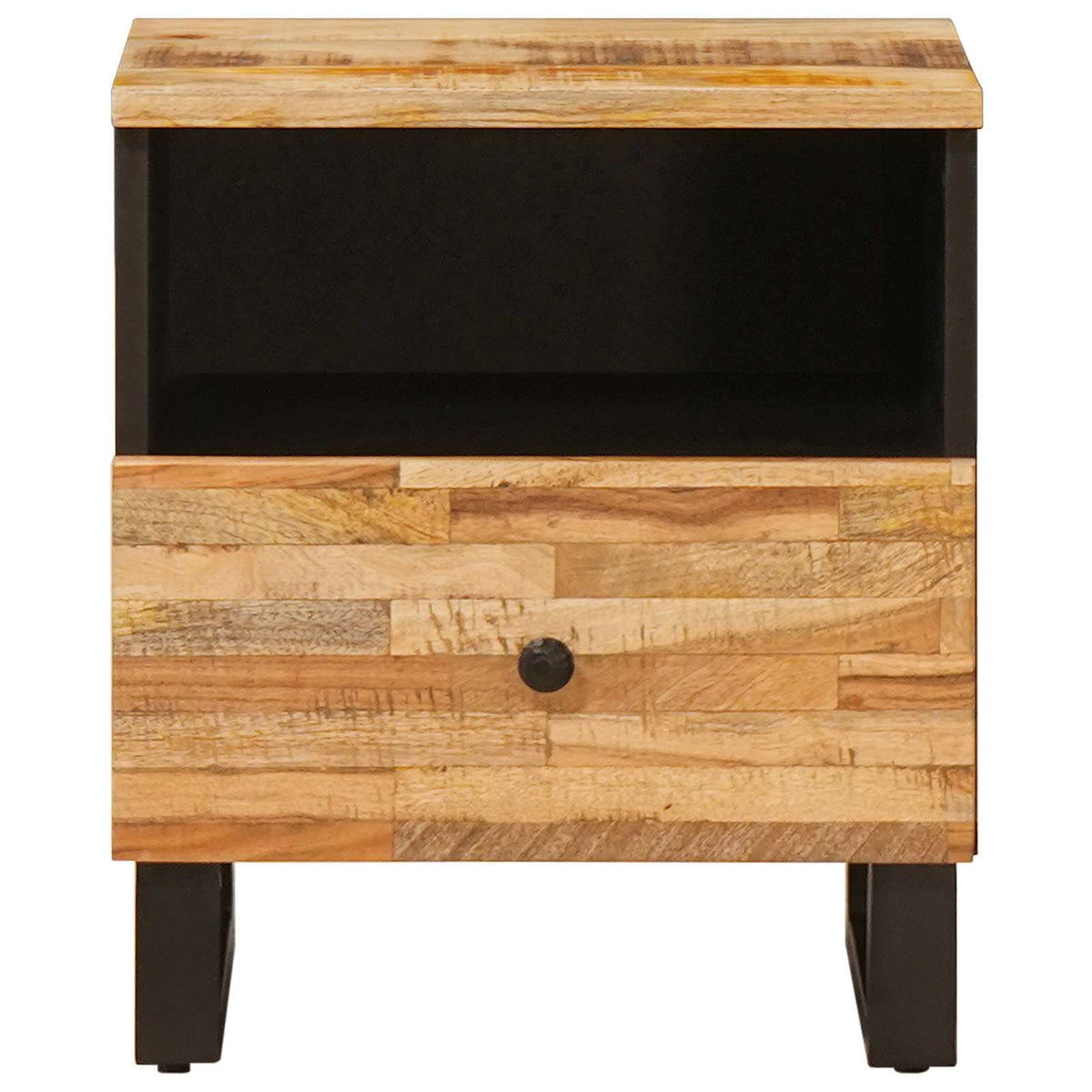 Sengekabinett Brun 40 x 33 x 46 cm Massivt mangotræ