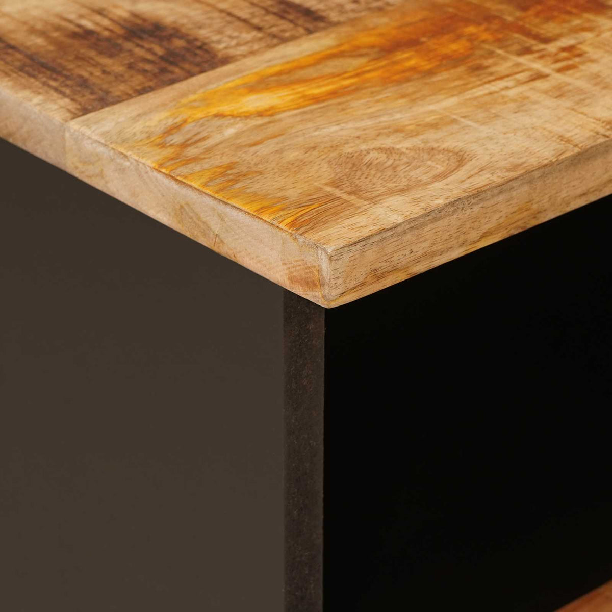 Sengekabinett 2 stk. Brun 40 x 33 x 46 cm Massivt mangotræ