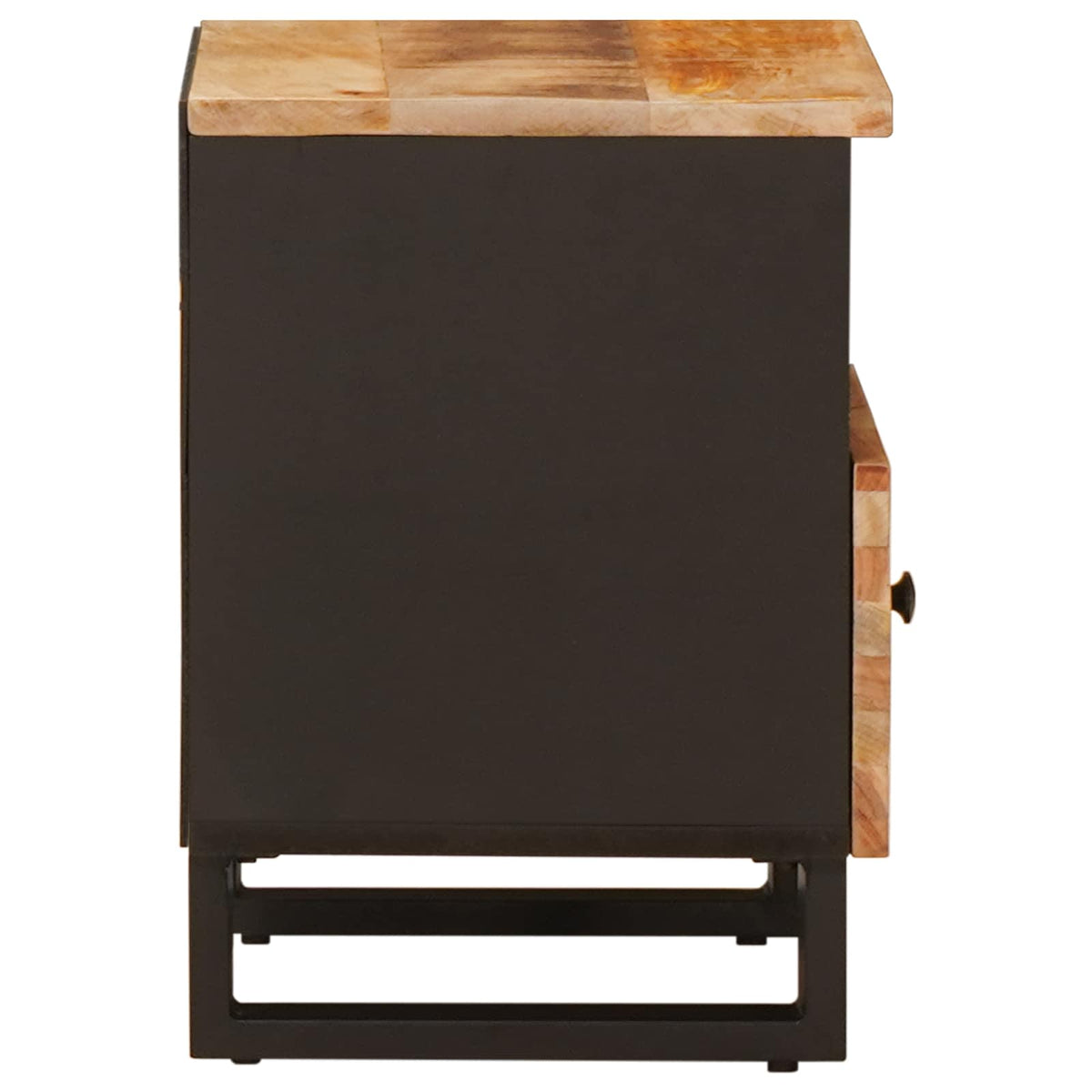 Sengekabinett 2 stk. Brun 40 x 33 x 46 cm Massivt mangotræ