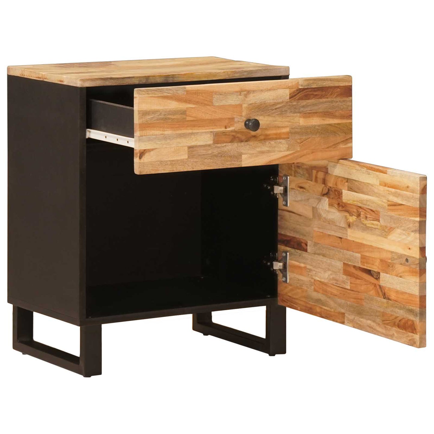 Sengekabinett Brun 50 x 33 x 60 cm Massivt mangotræ