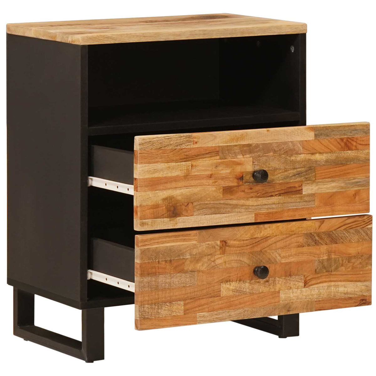 Sengekabinett Brun 50 x 33 x 62 cm Massivt mangotræ
