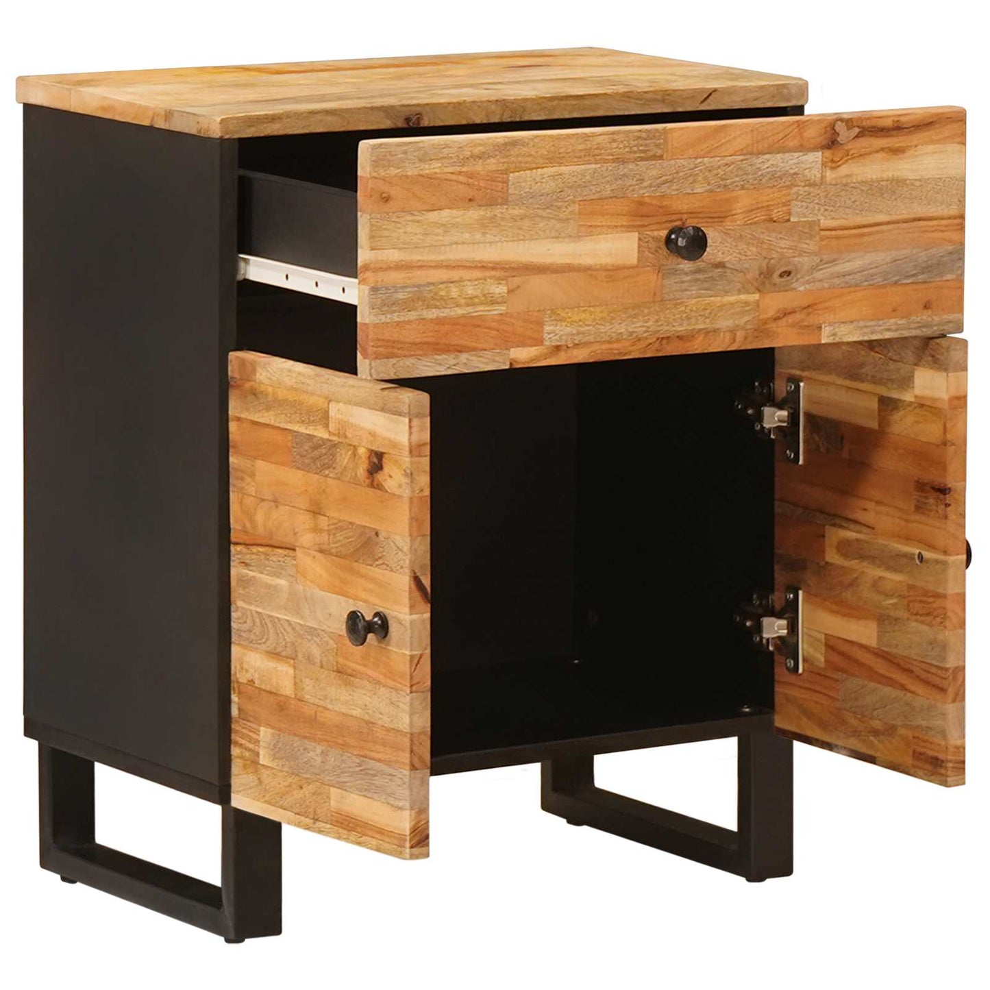 Sengekabinett Brun 50 x 33 x 60 cm Massivt mangotræ