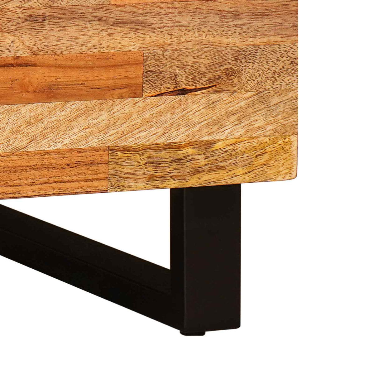 Sofabord Brun 100 x 54 x 40 cm Massivt mangotræ