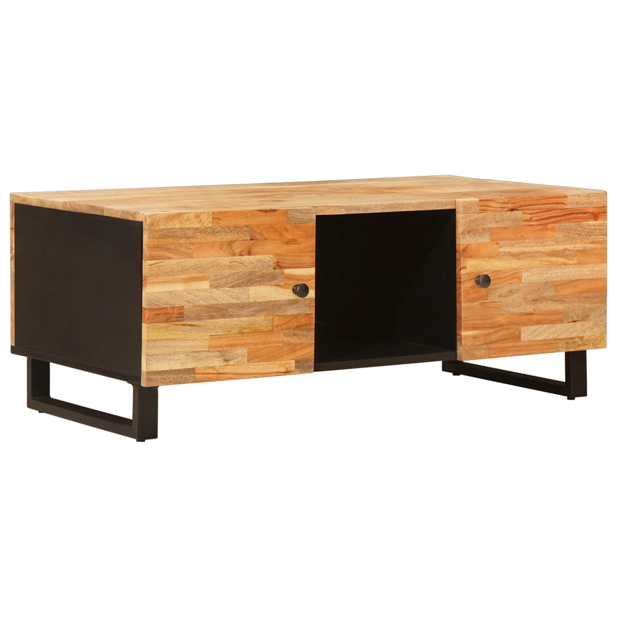 Sofabord Brun 100 x 54 x 40 cm Massivt mangotræ