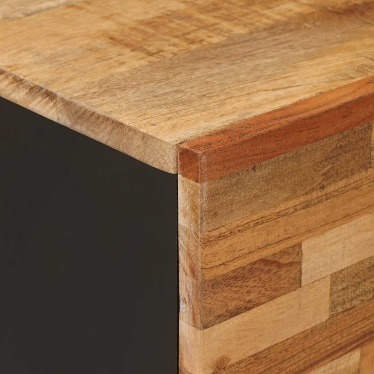 TV-skab Brun 105 x 33 x 46 cm Massivt mangotræ