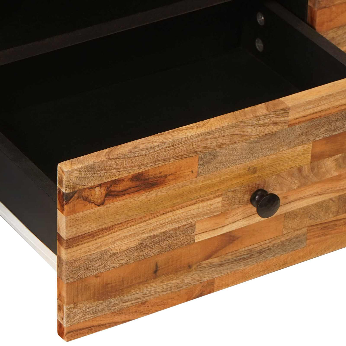TV-skab Brun 105 x 33 x 46 cm Massivt mangotræ