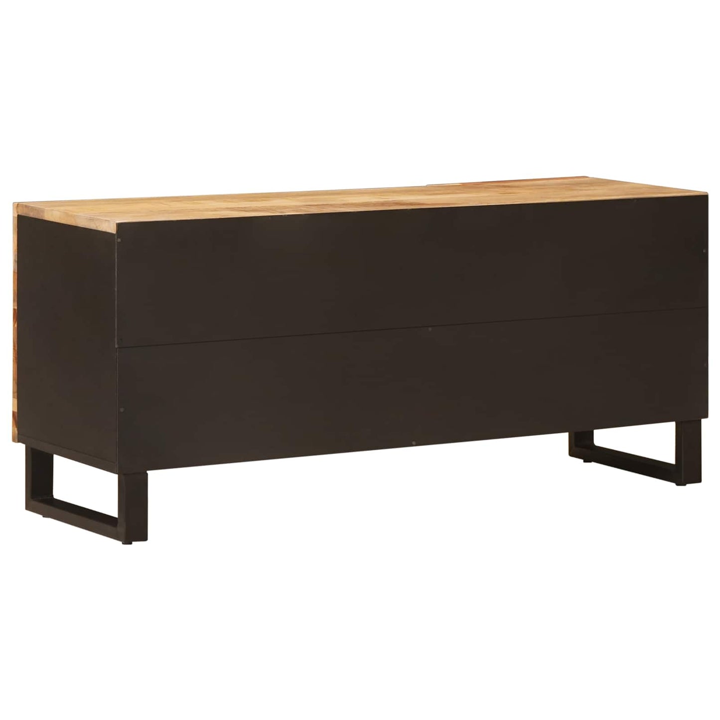 TV-skab Brun 105 x 33 x 46 cm Massivt mangotræ