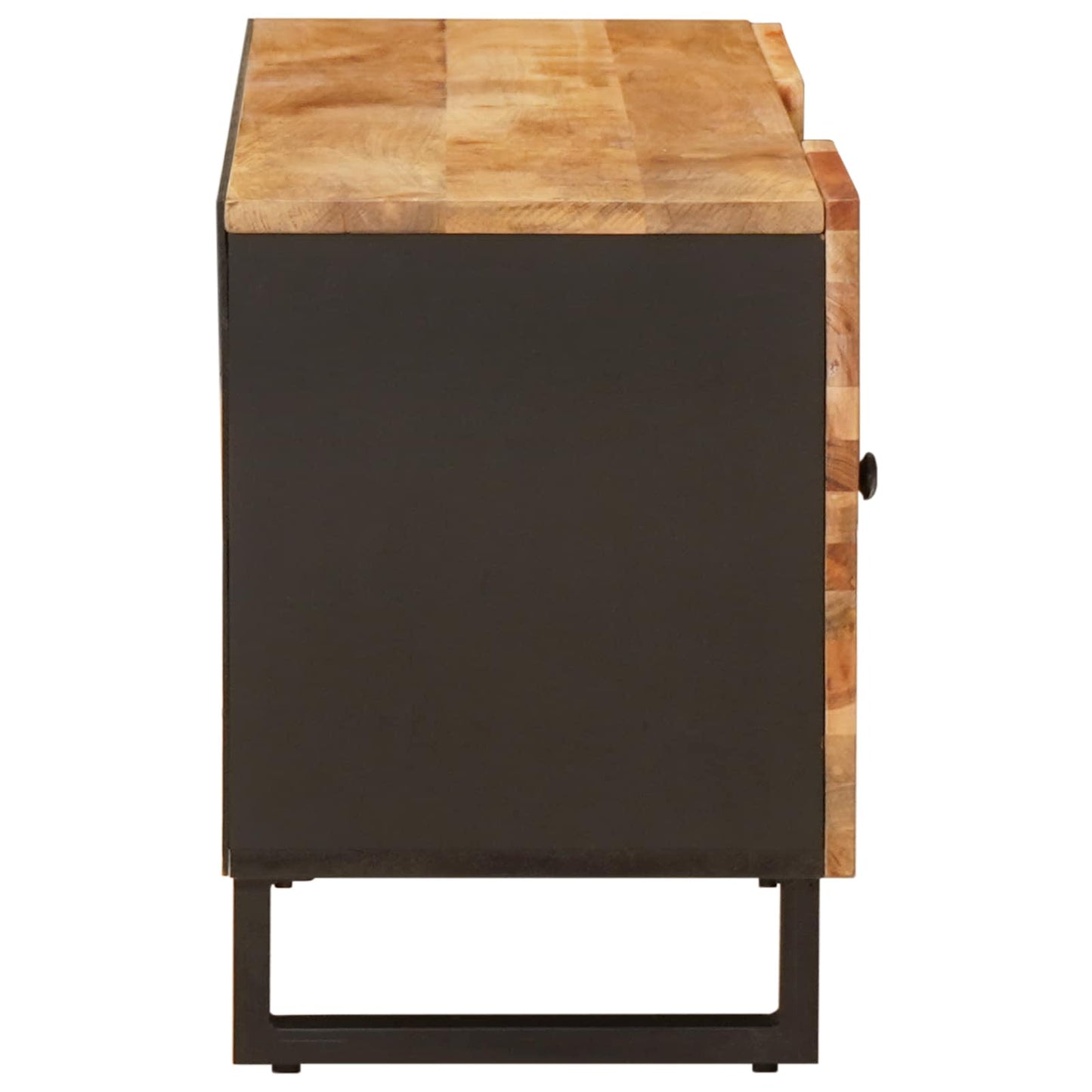 TV-skab Brun 105 x 33 x 46 cm Massivt mangotræ